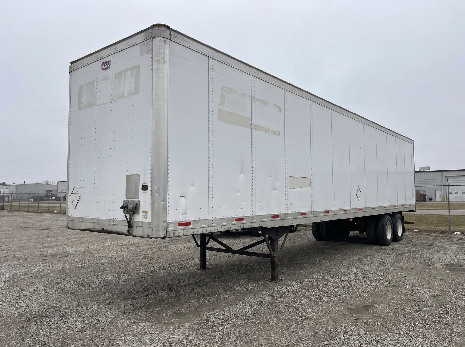 2018 Wabash DuraPlate 53-foot dry van trailer